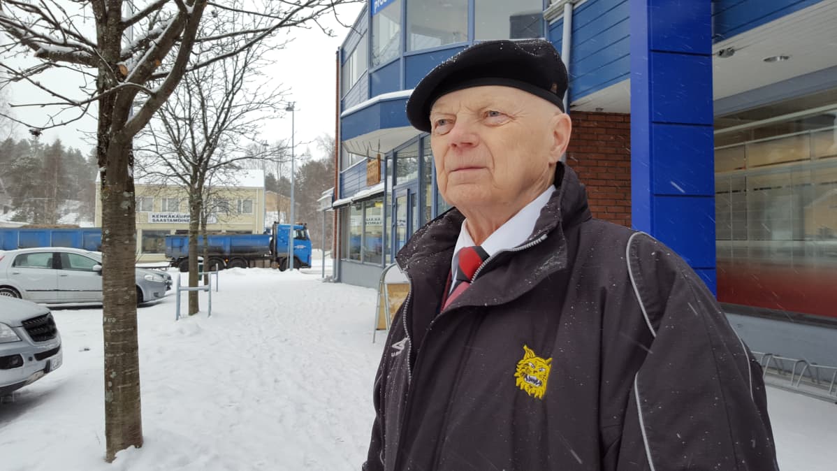 Sotkamolainen Jorma Heikkinen.
