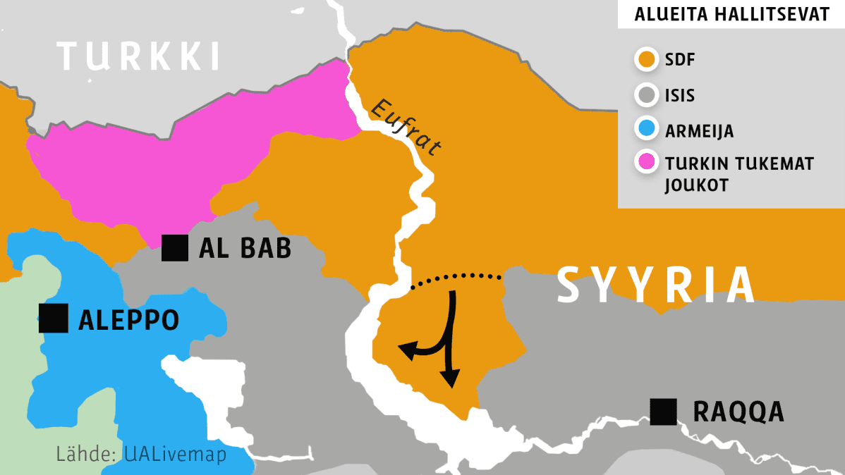 Syyrian kartta