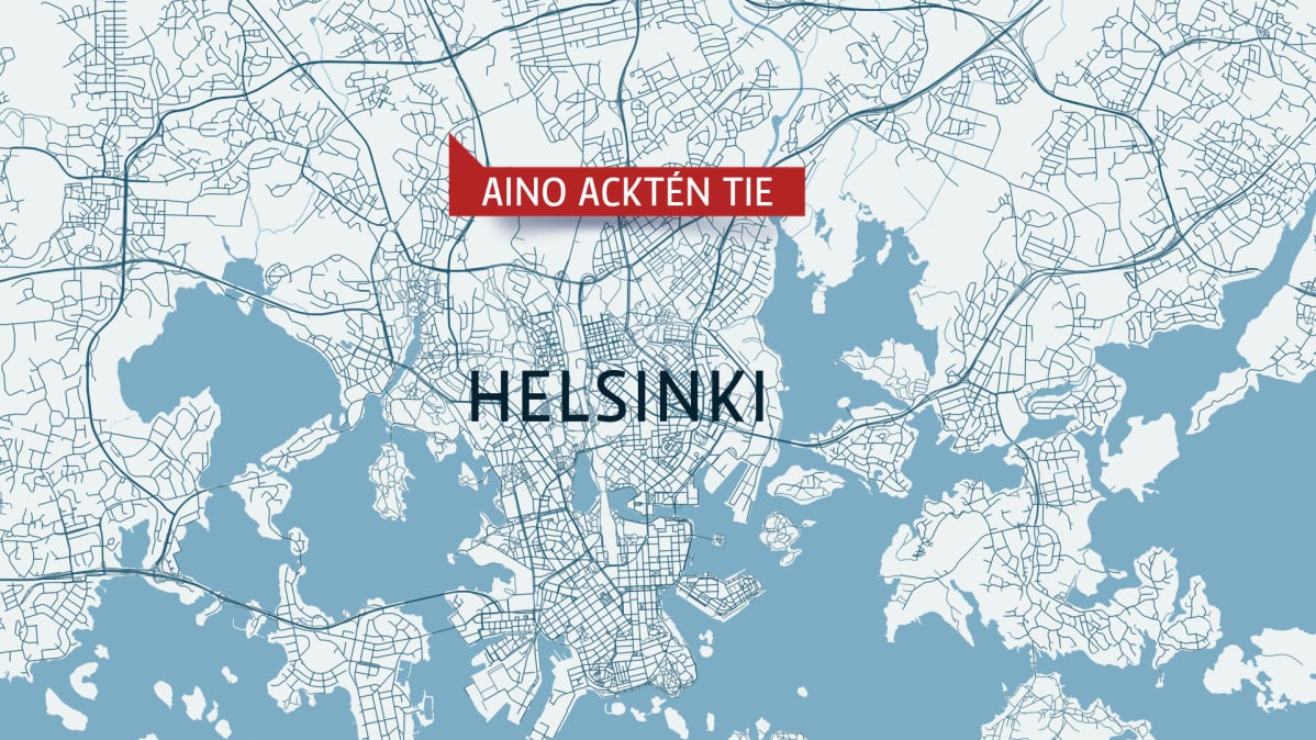 Helsingin kartta.