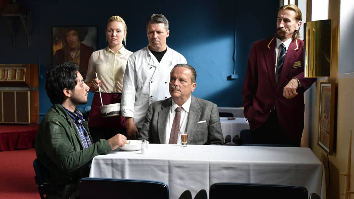 Aki Kaurismäen elokuvasta Toivon tuolla puolen.