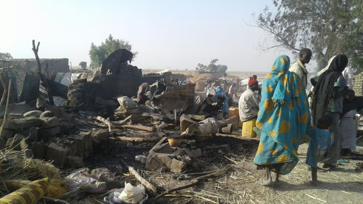 Nigeria ilmaisku Borno Rann