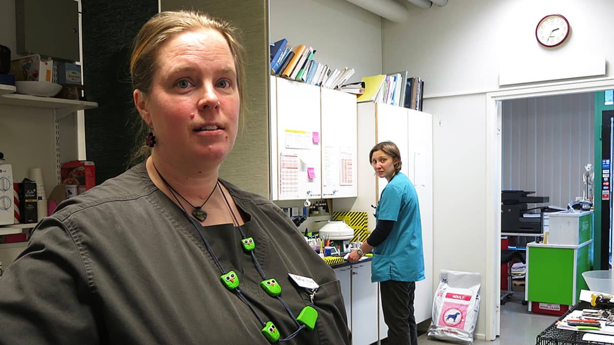 Lemmikkieläinhoitola Kiepin yrittäjä Nina Rissanen