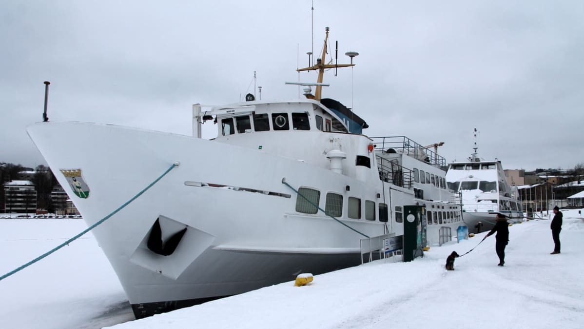 Laivoja Lappeenrannan Satamassa m/s Carelia m/s Camilla