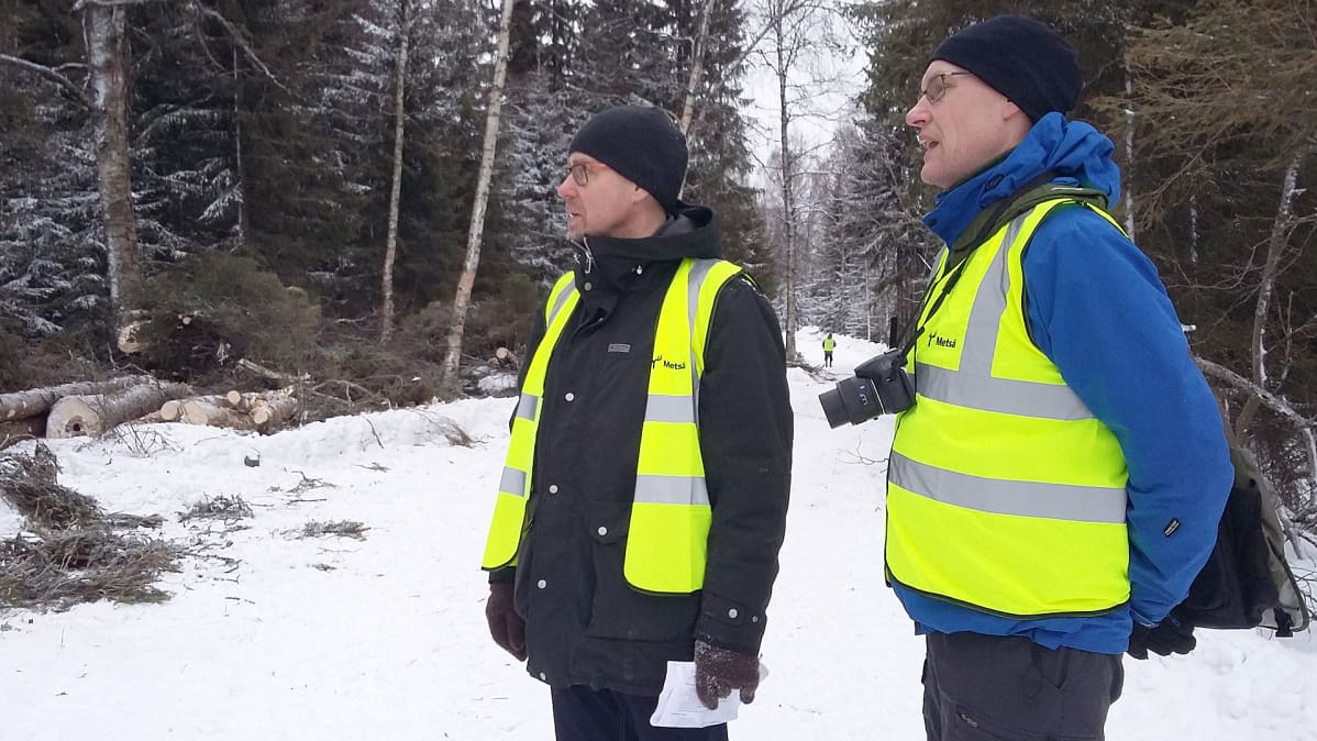 Jarkko Parpala ja Tuomo Karplund.
