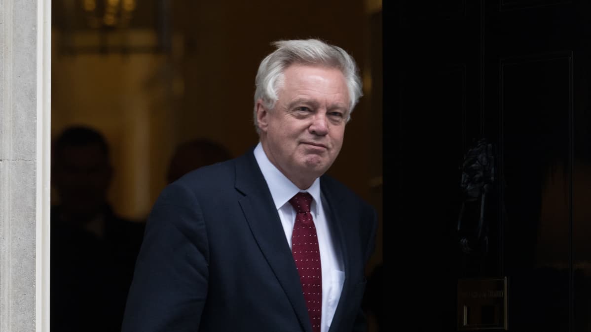 Britannian EU-erosta vastaava ministeri David Davis