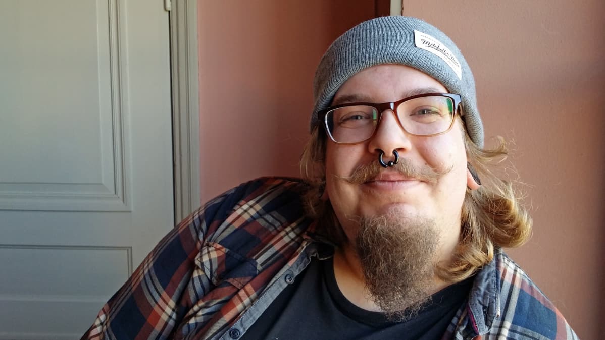 Kuvassa Antti Pahkamäki