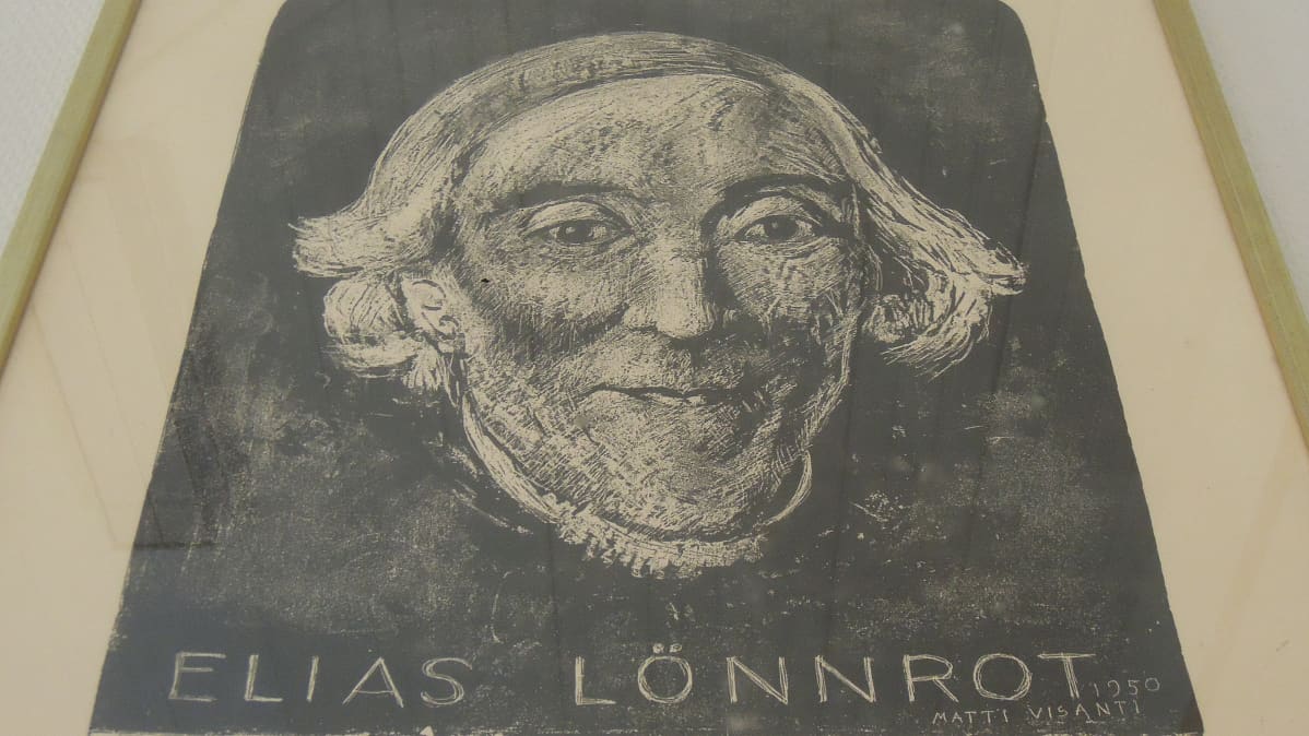 Elias Lönnrot -taulu.