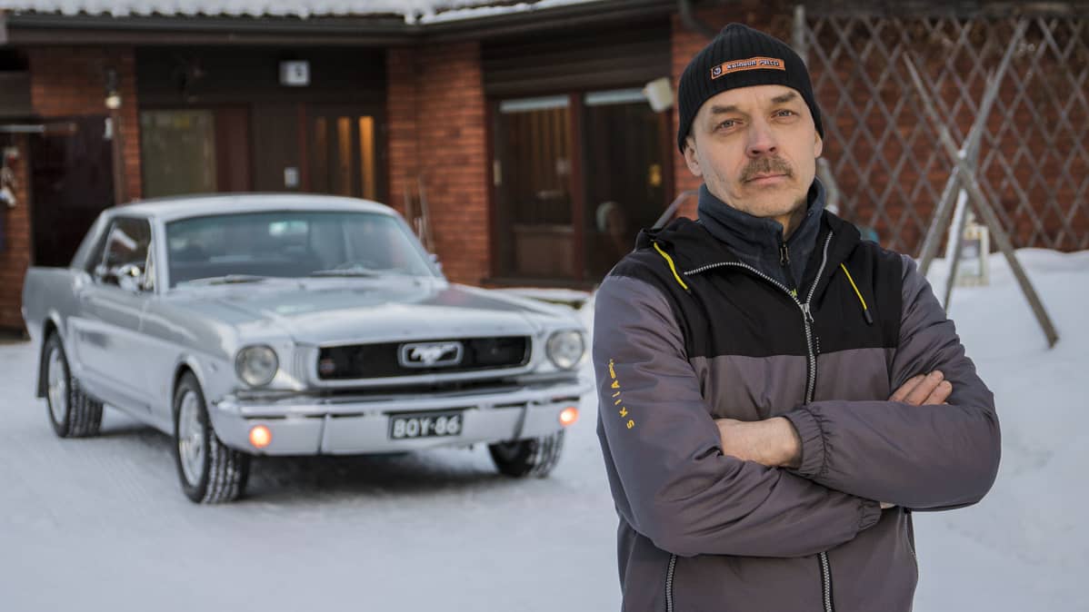 Kari Roivainen ja Mustang