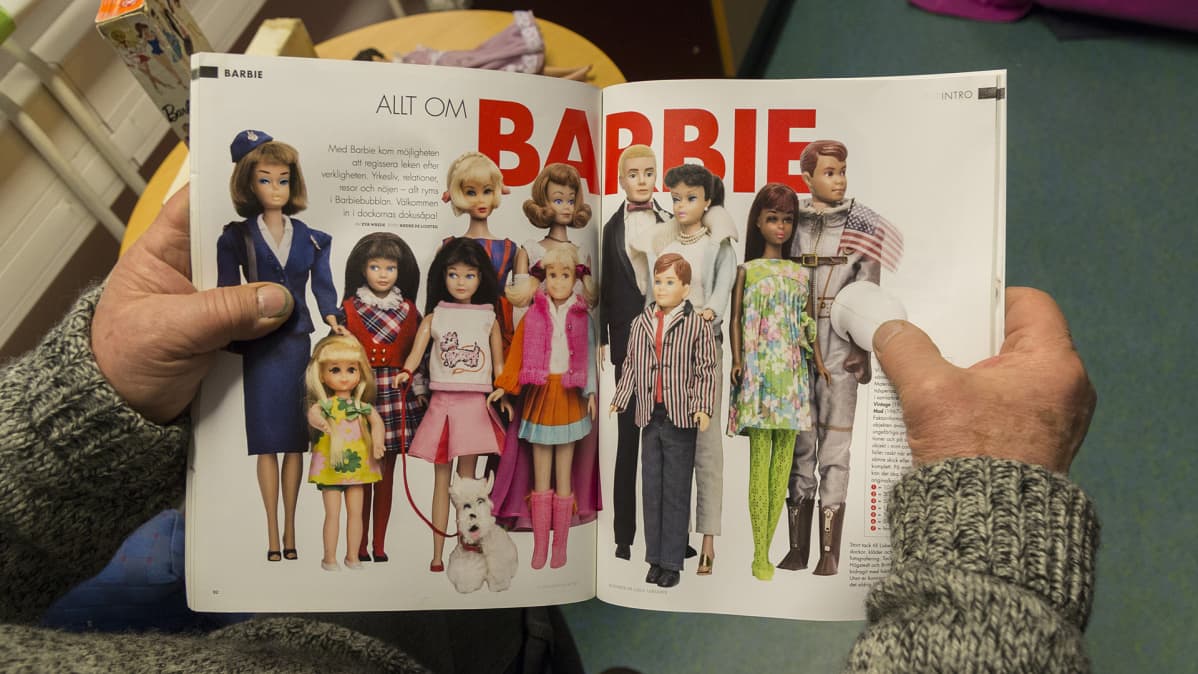 Kirja Barbie-nukeista