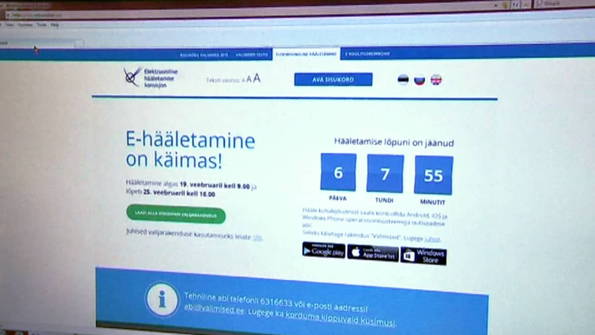 Sähköinen äänestys