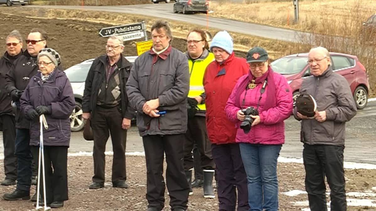 Onnettomuuden uhreja kunnioitettiin hiljaisella hetkellä