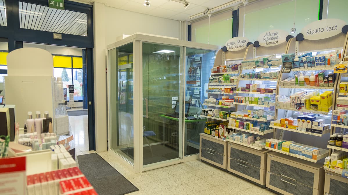 Etälääkärikoppi Paltamon apteekissa