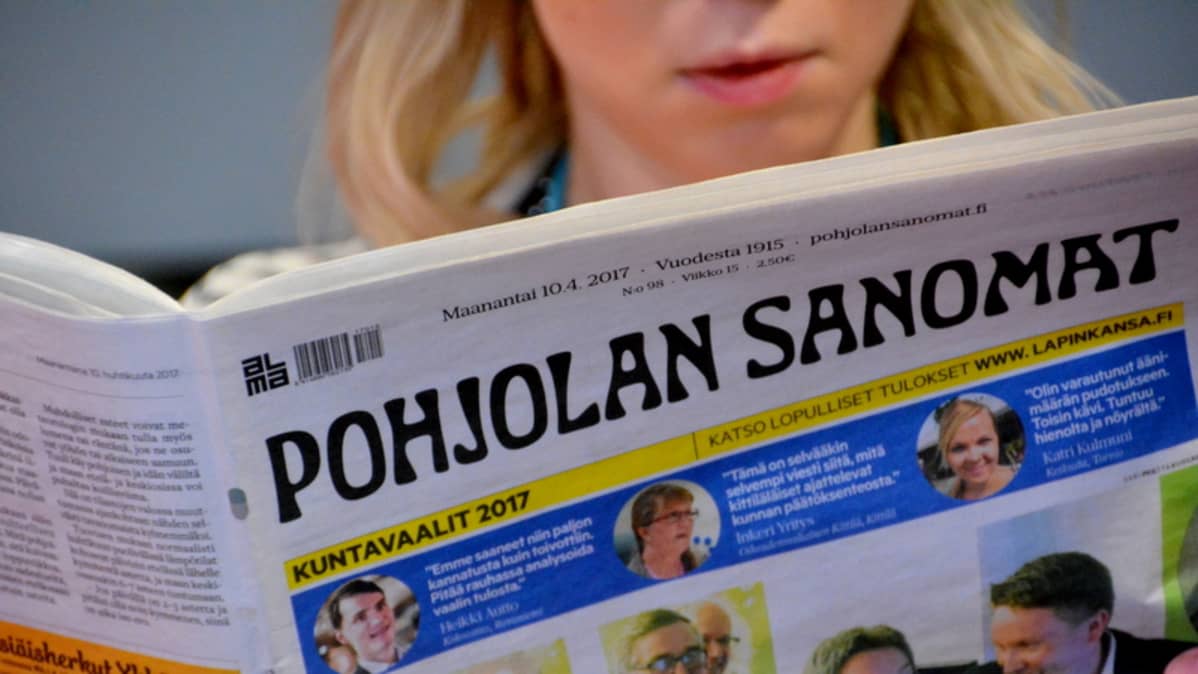 Pohjolan Sanomat viimeinen lehti 10.04.2017