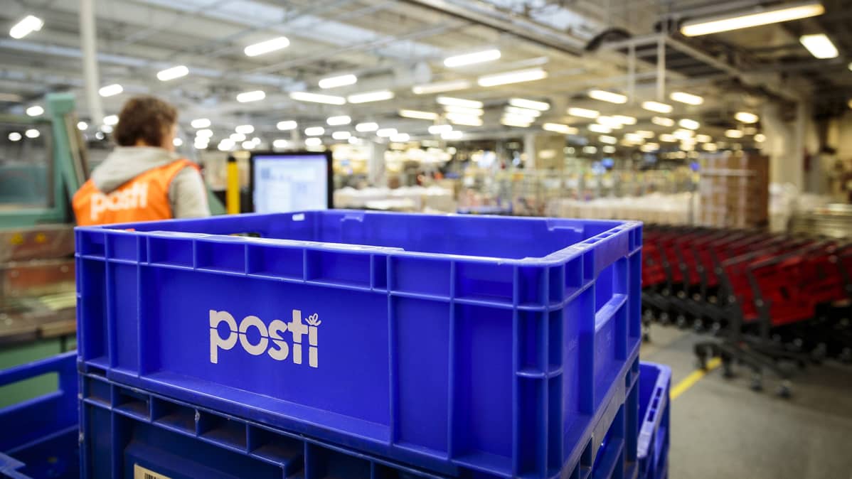 Postin lajittelukeskus.