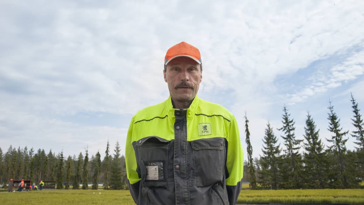 Maanomistaja Olli Tujunen.