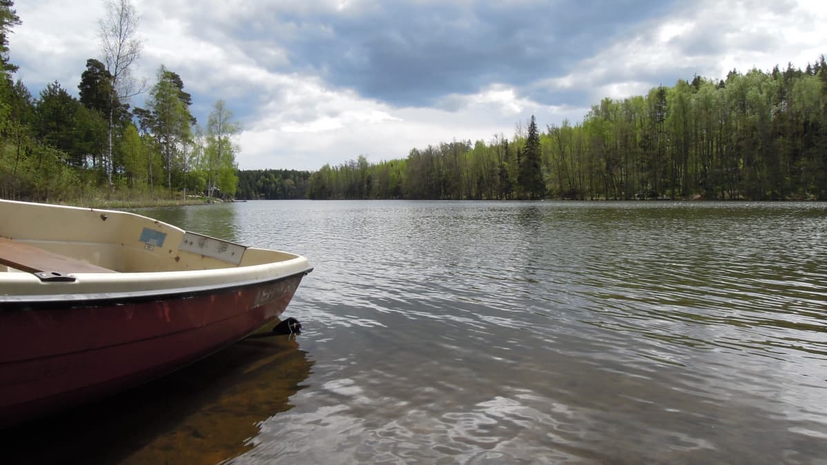 Källträskin pinta-ala on hieman yli 100 hehtaaria.