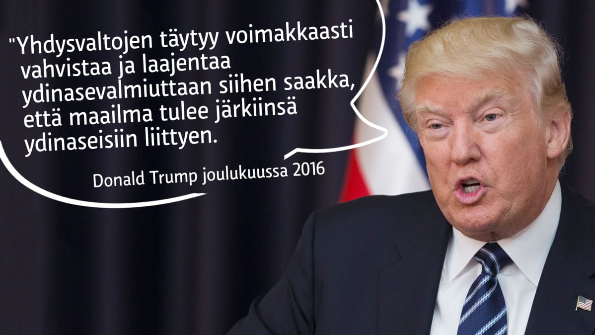 Trumpin sitaatti.