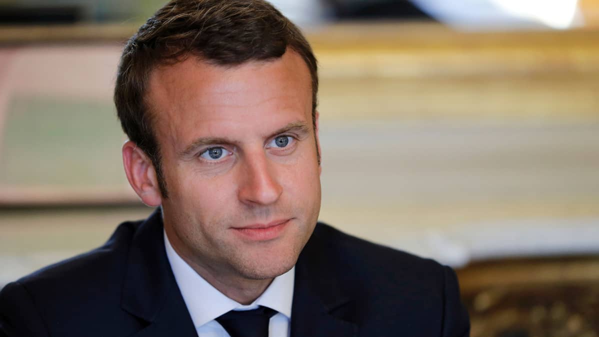 Ranskan presidentti Emmanuel Macron
