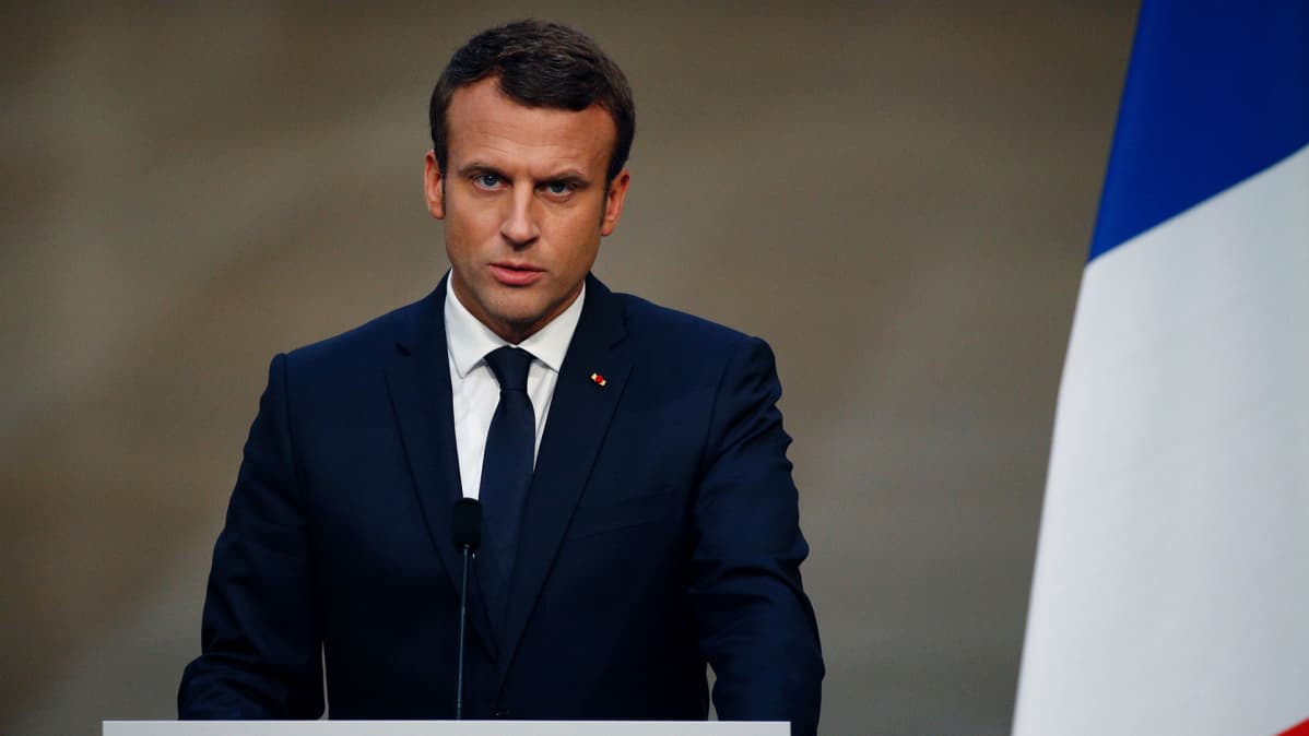 Ranskan presidentti Emmanuel Macron