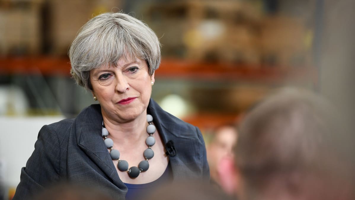 Theresa May.