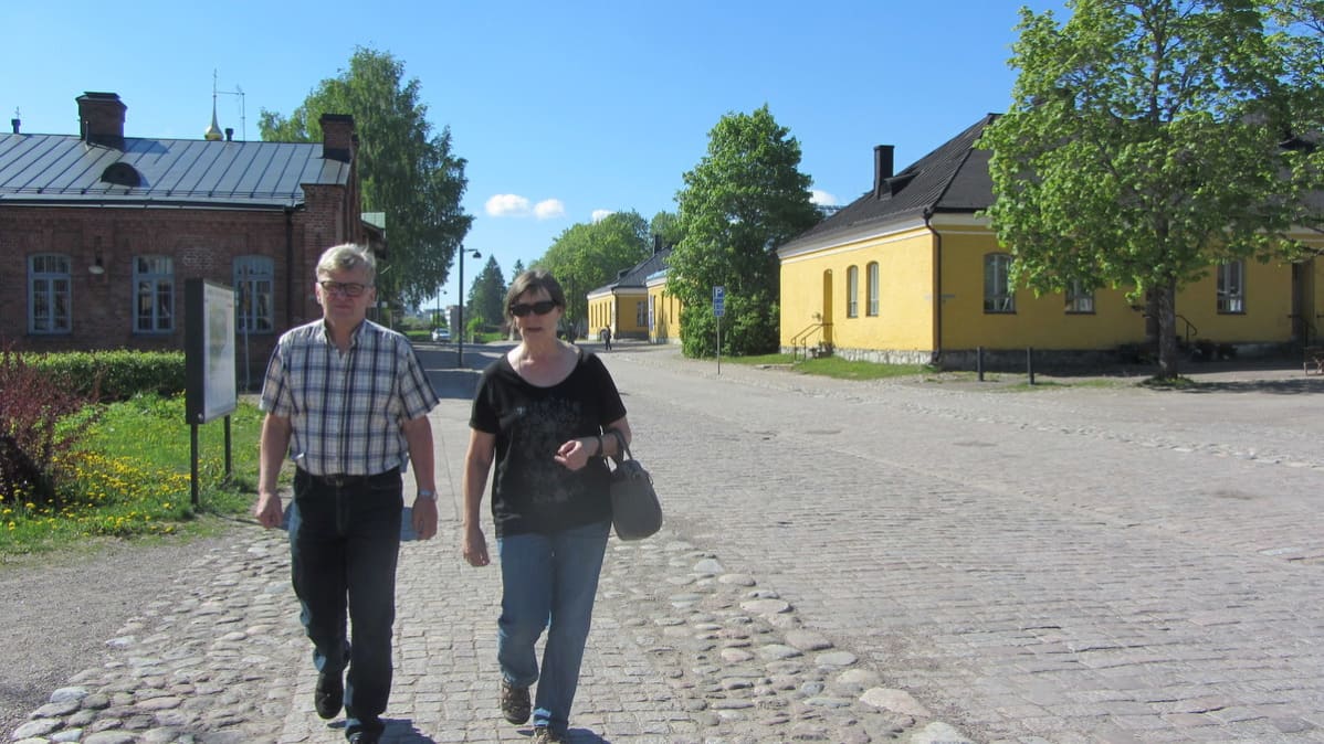 Heikki ja Briitta Timperi Linnoituksessa