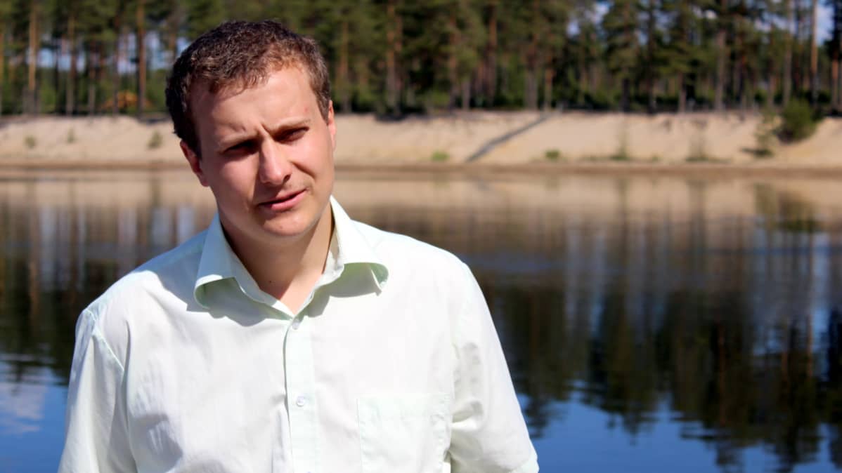 Puumalan kunnanjohtaja Matias Hilden.
