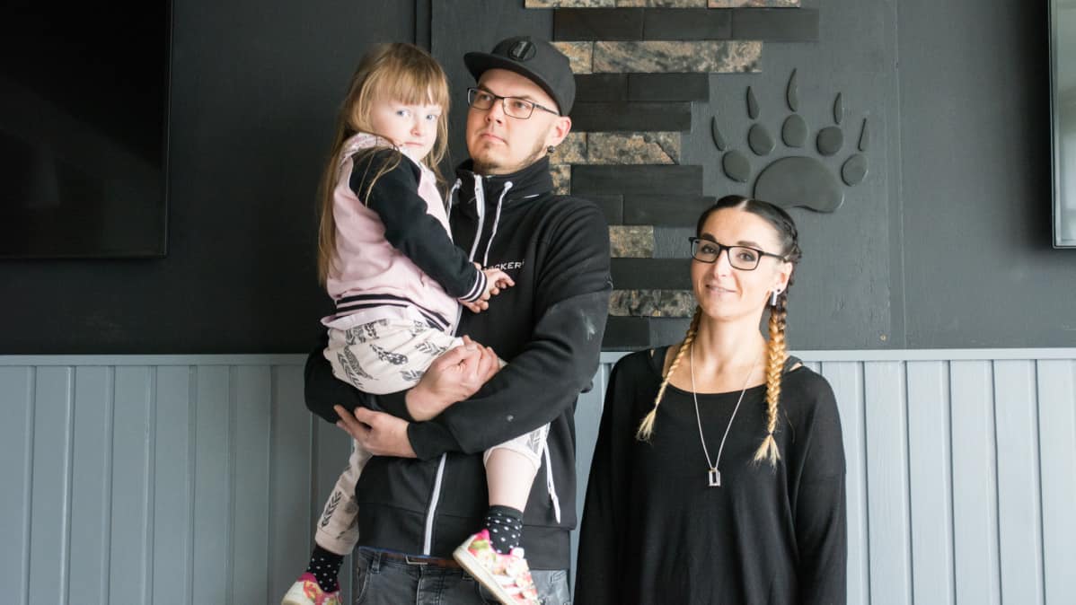 Rockers-kivipajan yrittäjät Jussi Sonninen ja Sara Vaskivuo.