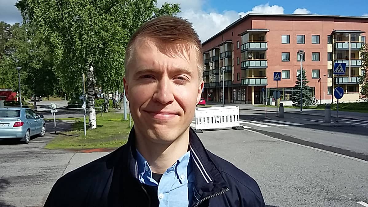 WSP Finlandin suunnittelija Riku Huhta