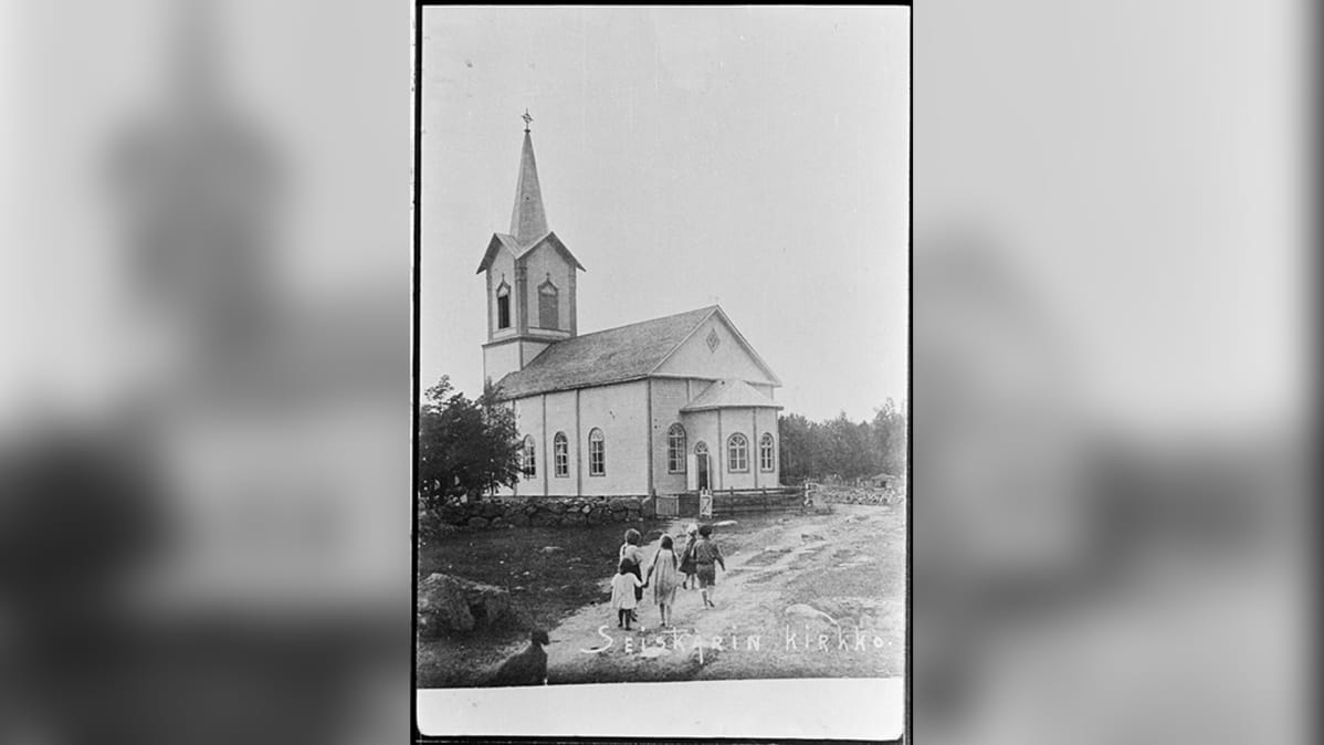 Vuonna 1878 valmistunut Seiskarin luterilainen kirkko.