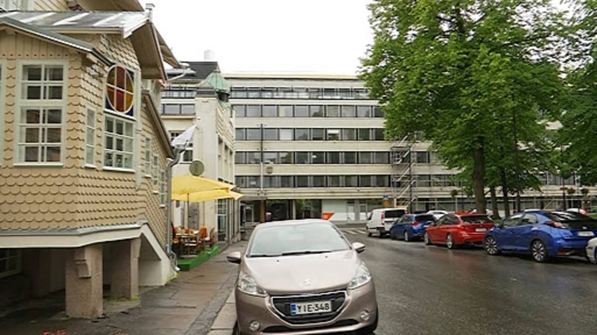 Linnankatu vuonna 2017