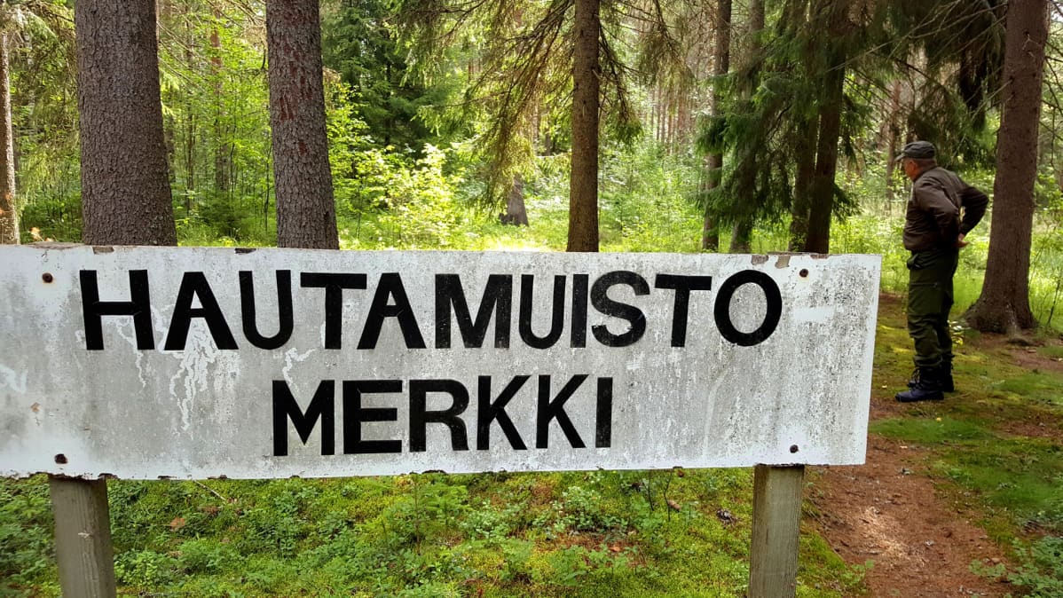 Hautamuistomerkki Miehikkälässä