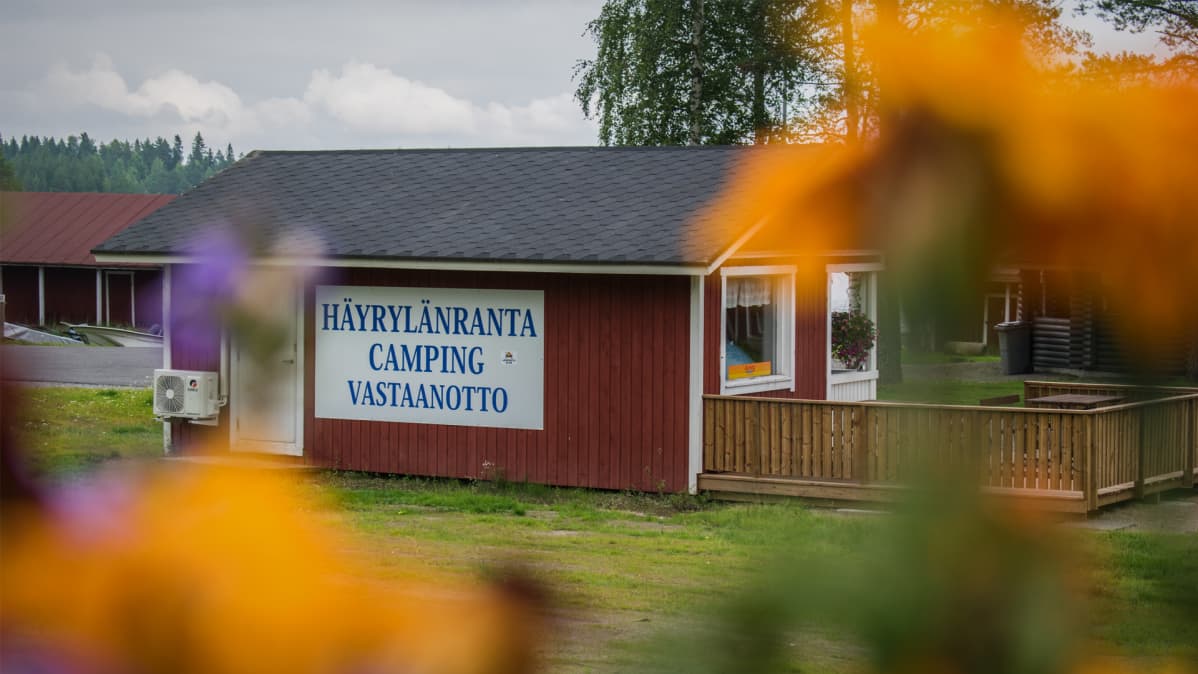 Häyrynlänranta Campingin vastaanottorakennus