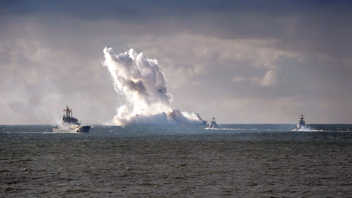 Zapad-harjoitus itämerellä vuonna 2013.