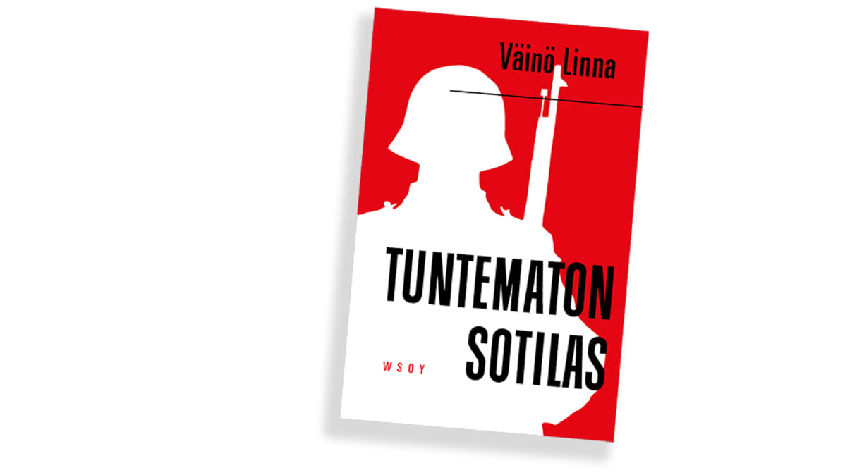Tuntematon sotilas -kirjan kansi.
