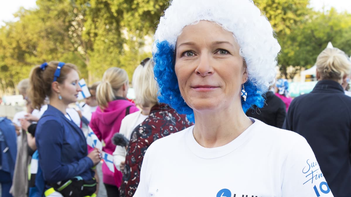Juoksun järjesti 30 vuotta sitten Suomesta Pariisiin muuttanut Päivi Garcia.
