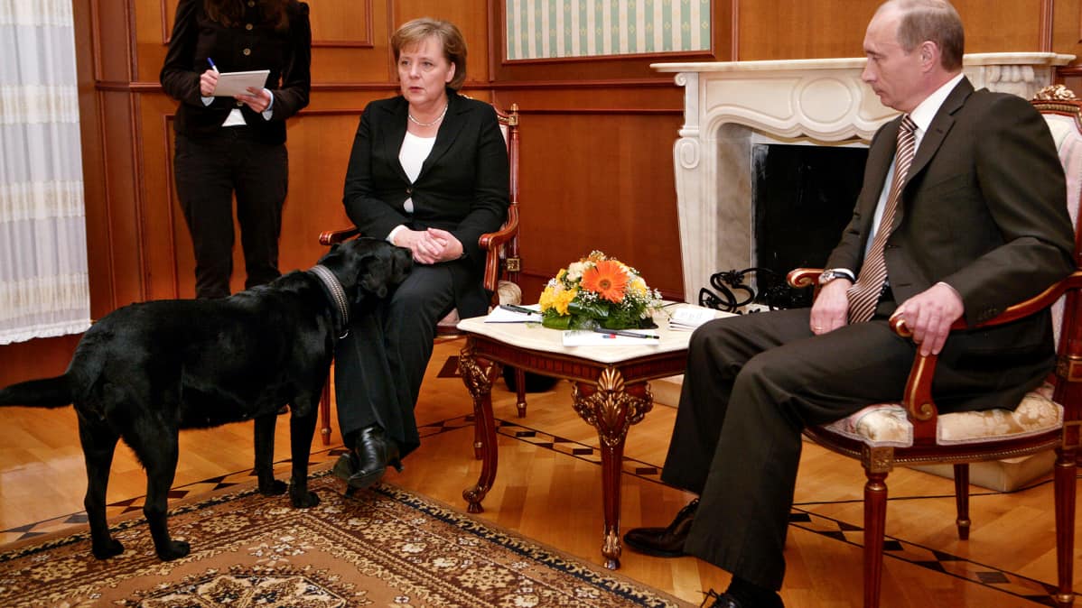 Angela Merkel ja Vladimir Putin.