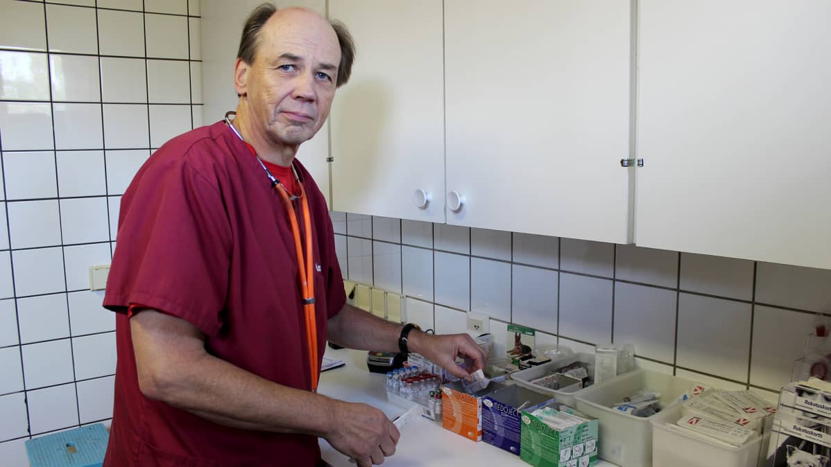 Eläinlääkäri Sami Rajala
