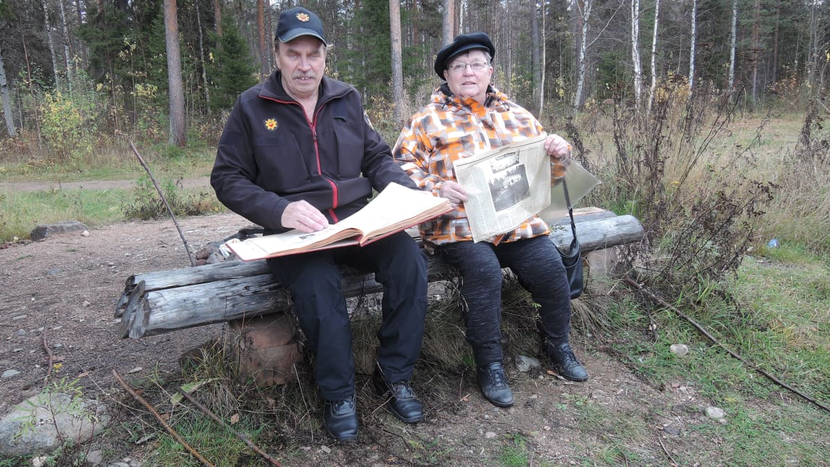 Kari Vikeväinen ja Sinikka Piispanen