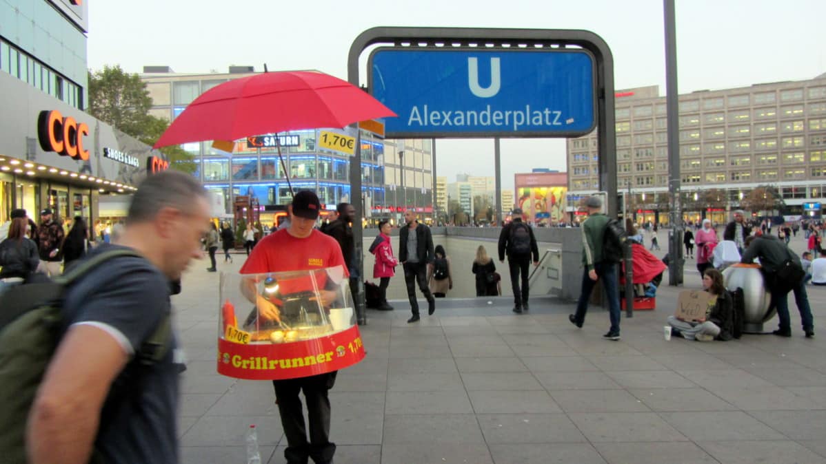 Alexanderplatz Berliinissä
