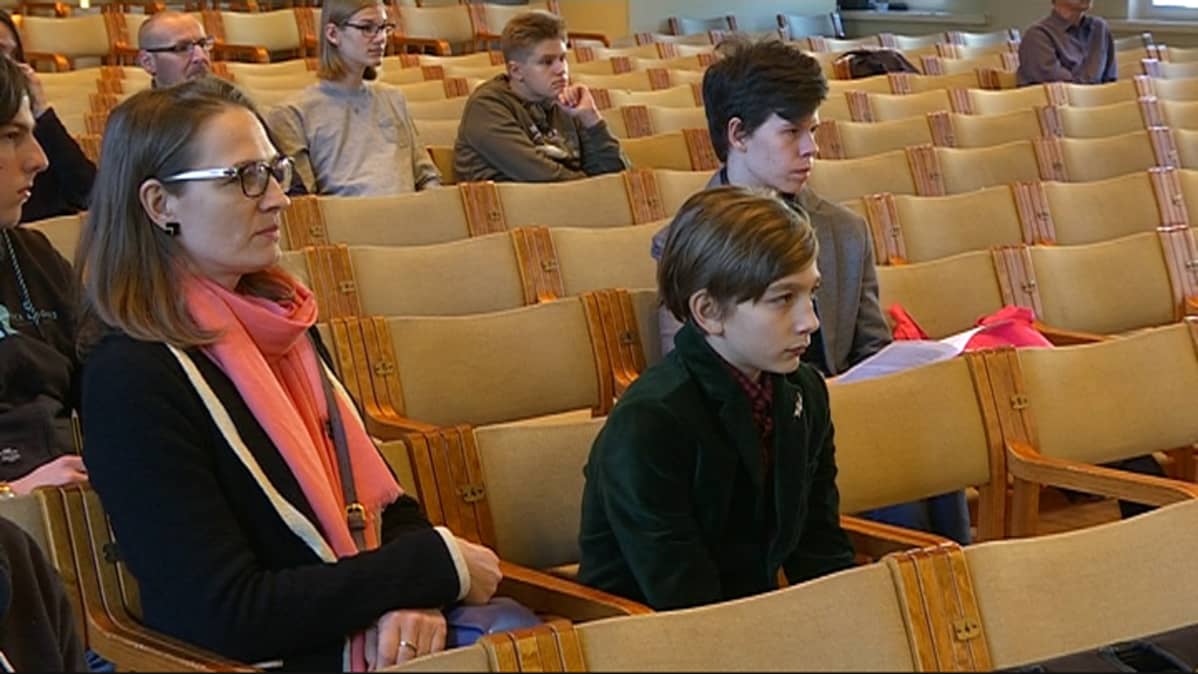 Lasten ja nuorten Uuno Klami -sävellyskilpailun osallistuja Maxim Larionov
