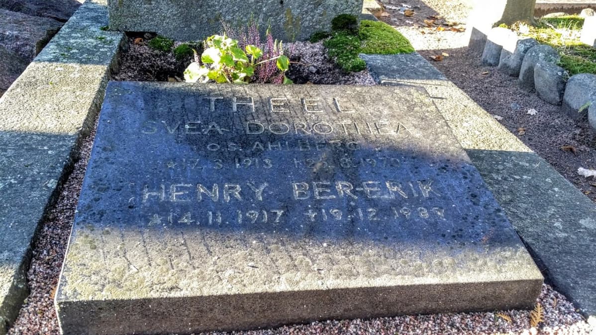 Henry Theelin hautakivi