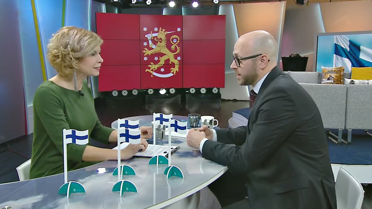 Anna Lehmusvesi ja Mika Mäkinen.