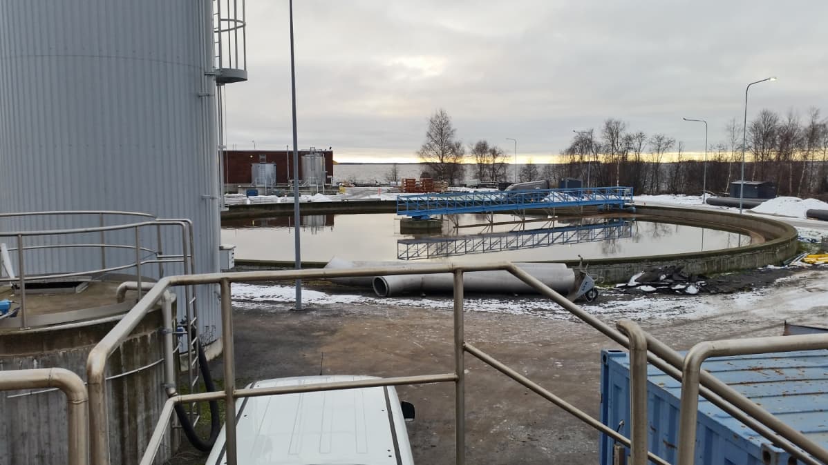 Taskilan jätevedenpuhdistamo sijaitsee Perämeren rannikolla Oulussa.