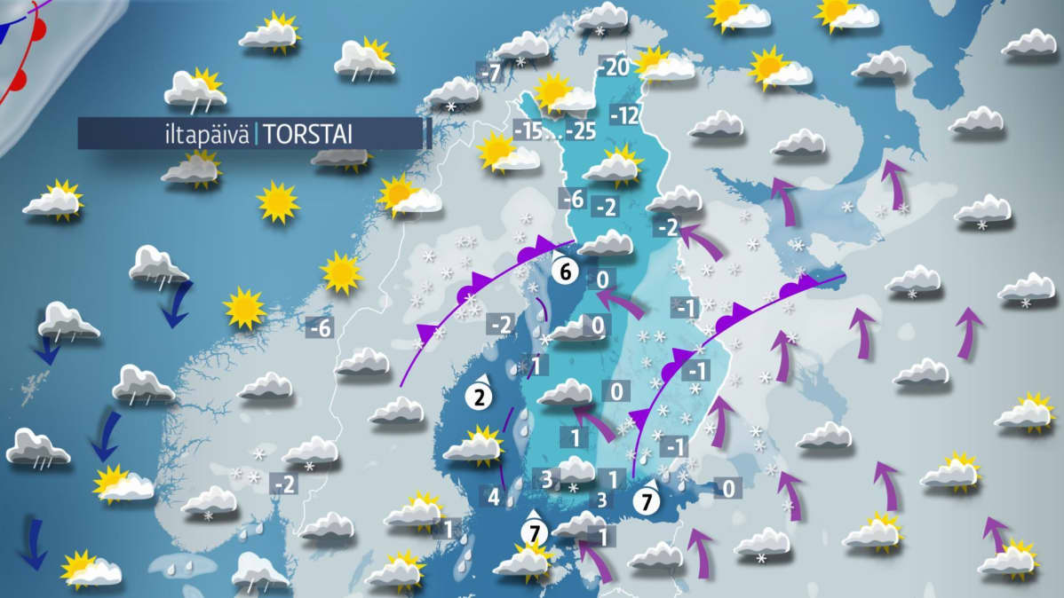 Torstain sää