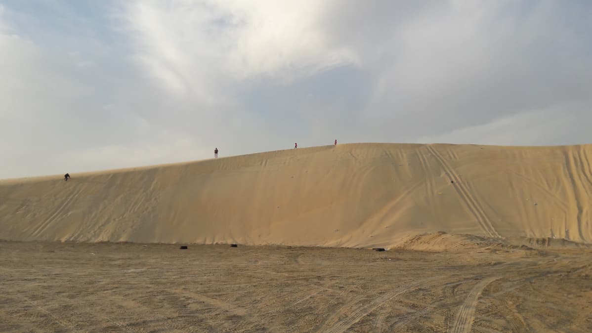 Saudi-Arabian hiekkadyynejä.