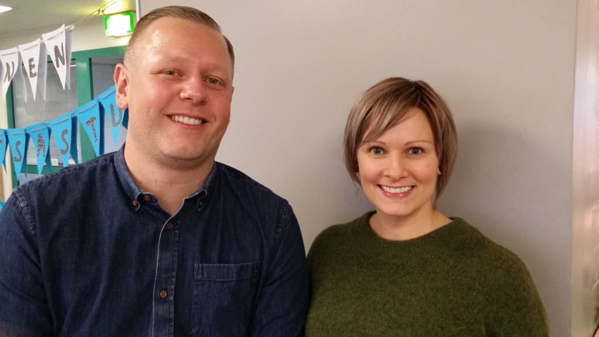 Kanadasta Suomeen palanneet Milla Korpela ja Jeff Brouwer ovat kotiutuneet Seinäjoelle hyvin.