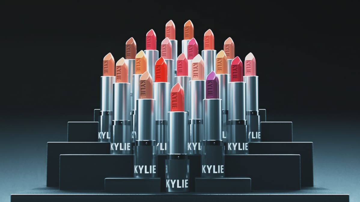 Kylie Jenner, huulipunamainos