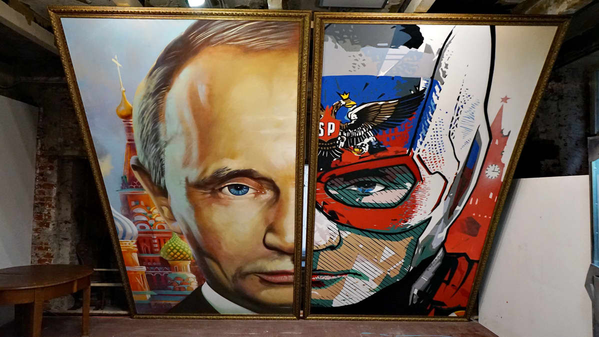 Moskovassa on avattu näyttely, jossa Venäjän presidentti Vladimir Putin esitellään voittamattomana supersankarina.