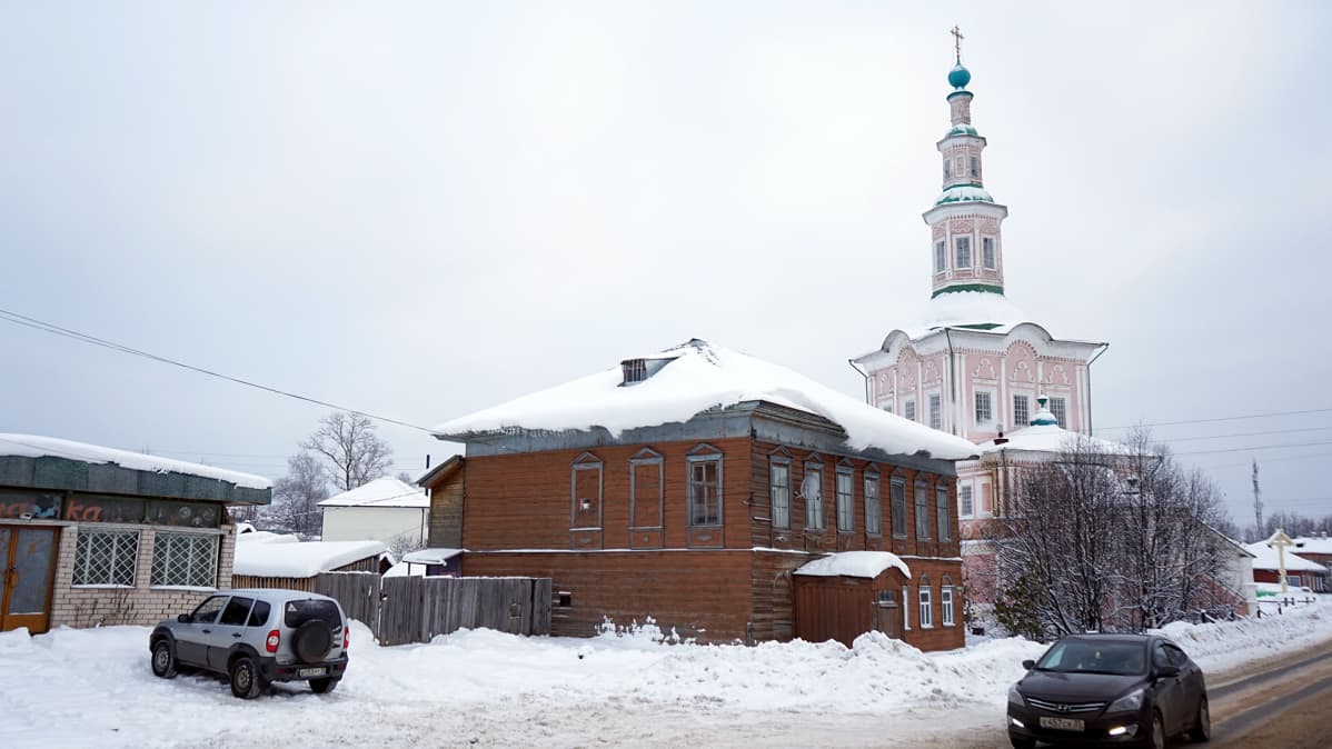 venäläinen kylä