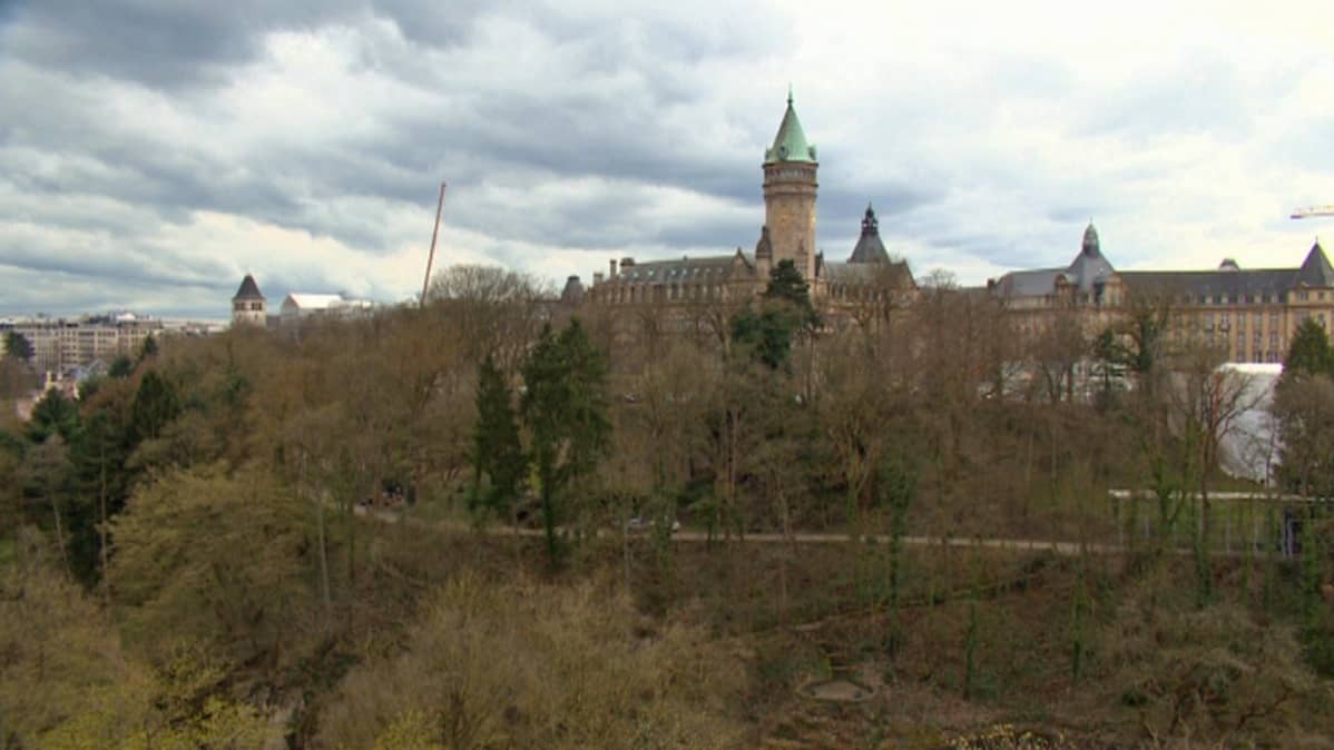 Vy över Luxemburg